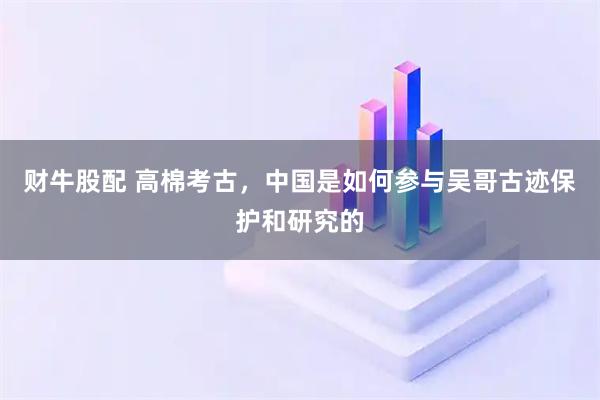 财牛股配 高棉考古，中国是如何参与吴哥古迹保护和研究的